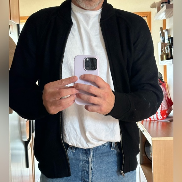 Life After Denim bomber sweater zip up M - Picture 8 of 8